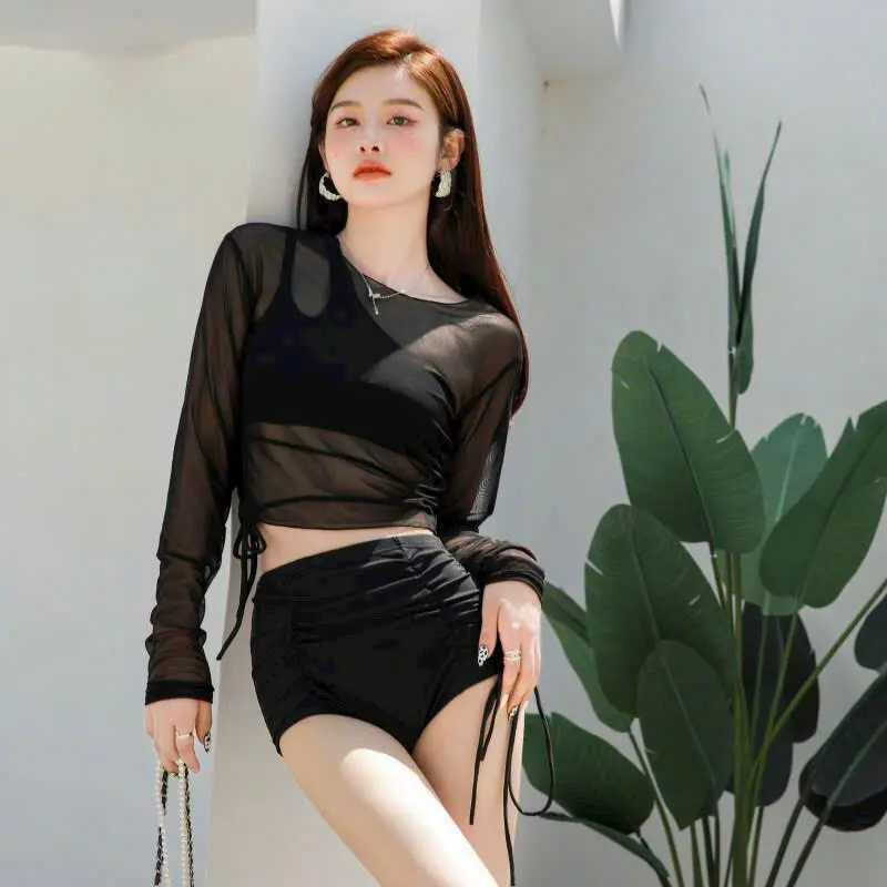 Áo Thể Thao Lưới Tay Dài Rút Dây 2 Bên Eo, Áo Tập Gym Yoga Aerobic Nữ SP/5380