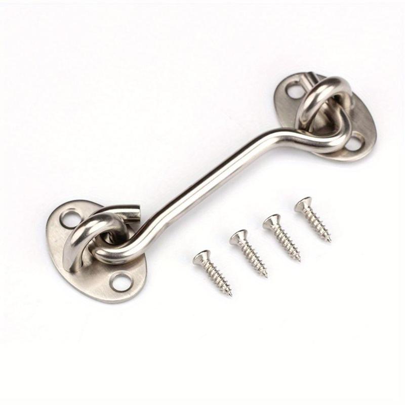 Product Introduction of 5-in-1 Door & Window Windproof Hook, Durable Safety Lock Pin, Rust & Corrosion Resistant Hook Suitable for Door & Window 9