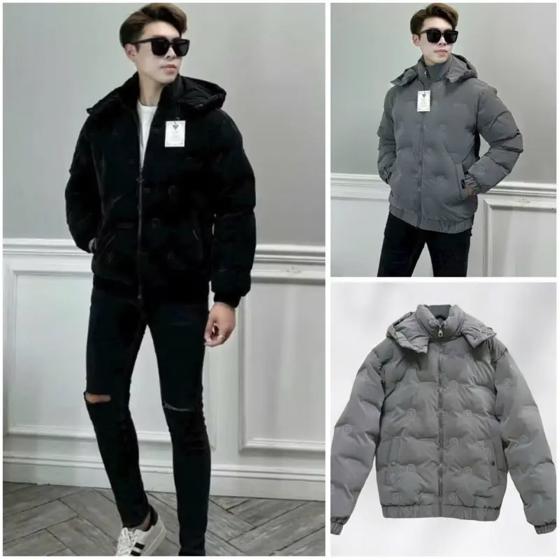 Áo Phao Nam Có Mũ Dáng Dài Bo Chun Dưới Chất Nhung Tăm Áo Khoác Phao Nam 2 Màu Ghi, Đen Áo Phao Béo Mùa Đông 2 Size • THÔNG TIN SẢN PHẨM: + Size: XL(dưới 68kg), 2XL (69-80kg)+ Chất liệu: nhung tăm, hàn