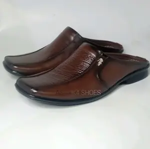Sepatu sandal bustong kulit pria dewasa kode  WL85 coklat