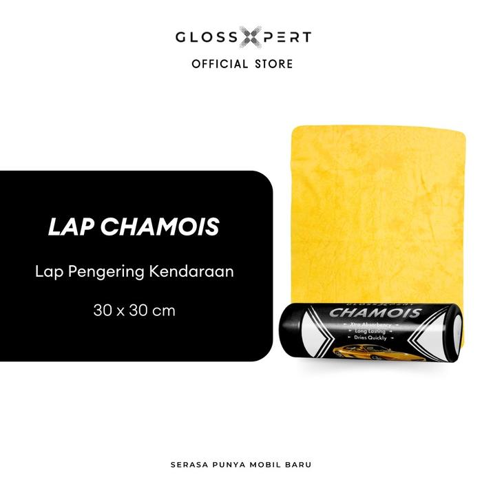 Gambar GlossXpert Chamois - Lap Pengering Cuci Mobil Daya Serap Tinggi  - GX1505 dari GLOSSXPERT Store Kab. Bekasi Tokopedia