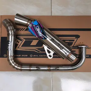 Knalpot samlong vario aerox mio beat pcx nmax dll original DRS RACING MUFFLER (Grade A)