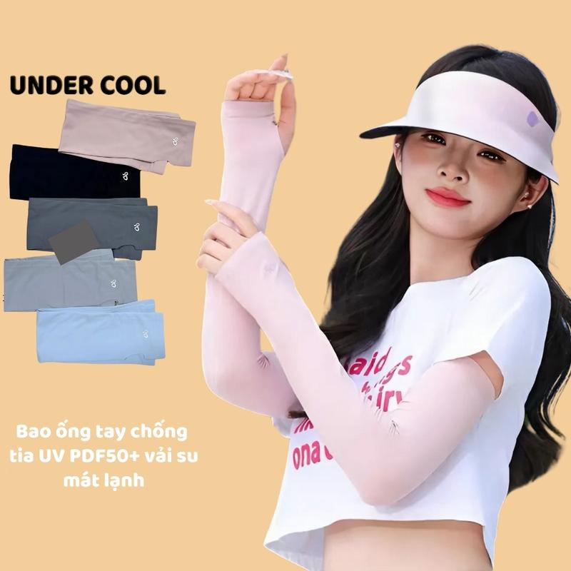 Găng Tay Ống Chống Nắng Chất Su Mát UNDERCOOL Logo Đổi Màu Phát Hiện Tia UV UPF50+ Dành Cho Nam và Nữ OT07