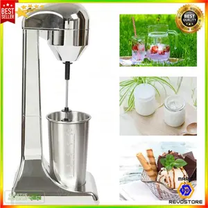Shaker Frother Milk Electric Alat Pengaduk Pembuih Susu Frappe Mixer Stainless Mesin