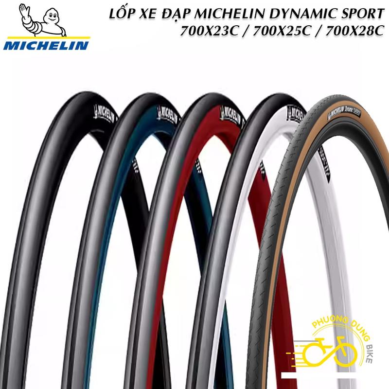 Lốp (Vỏ) trọc xe đạp MICHELIN DYNAMIC SPORT 700x23C / 700x25 - TikTok ...