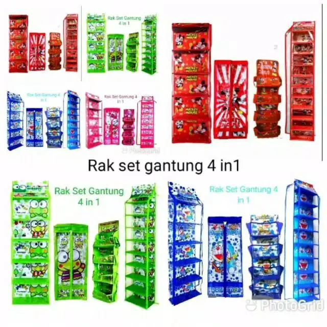 Pekanbaru Tgl 16 Maret 2025 - Rak Set Gantung 4 in 1 / Rak Set 4 in 1