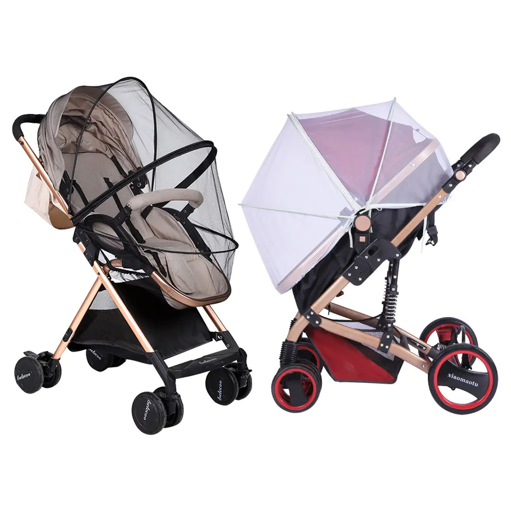 Mosquito Net for Stroller with Breathable Dual-Use Easy Opening & Closing for Baby Car for Seat Cover Stretchable