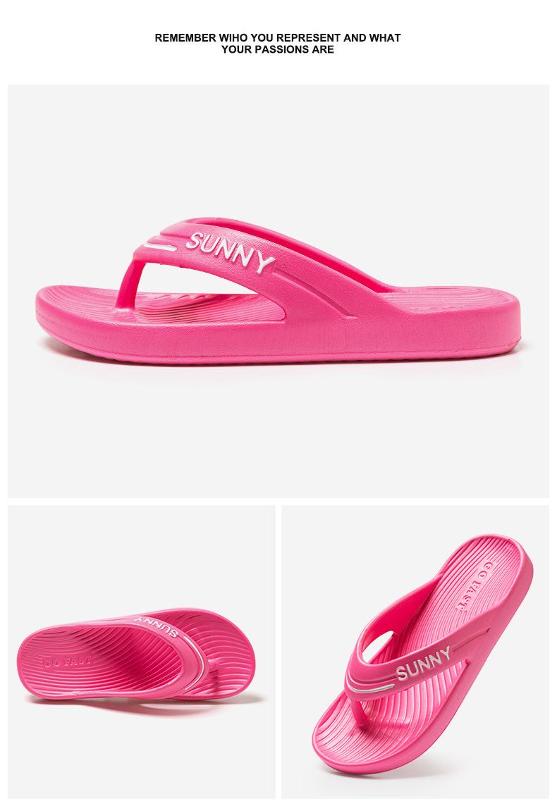 Product Introduction of EVA Flip-Flops for Women, Non-Slip, Odor-Free, Portable Sandals for Men, High-End Feel, Summer Outdoor Beach Slippers 8