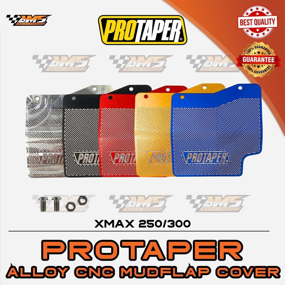 XMAX 250/300 PROTAPER ALLOY CNC MUDFLAP COVER (5 COLOURS) | AMS Motor ...