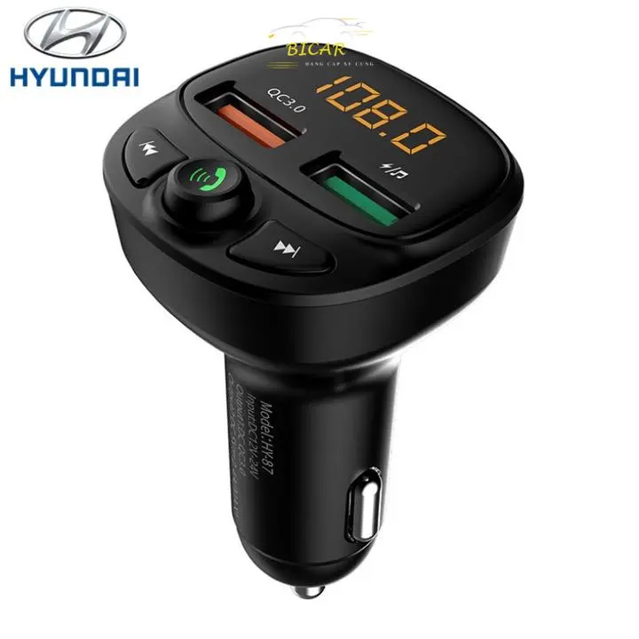 Tẩu nghe nhạc MP3 kiêm sạc nhanh Hyundai HY-87 0