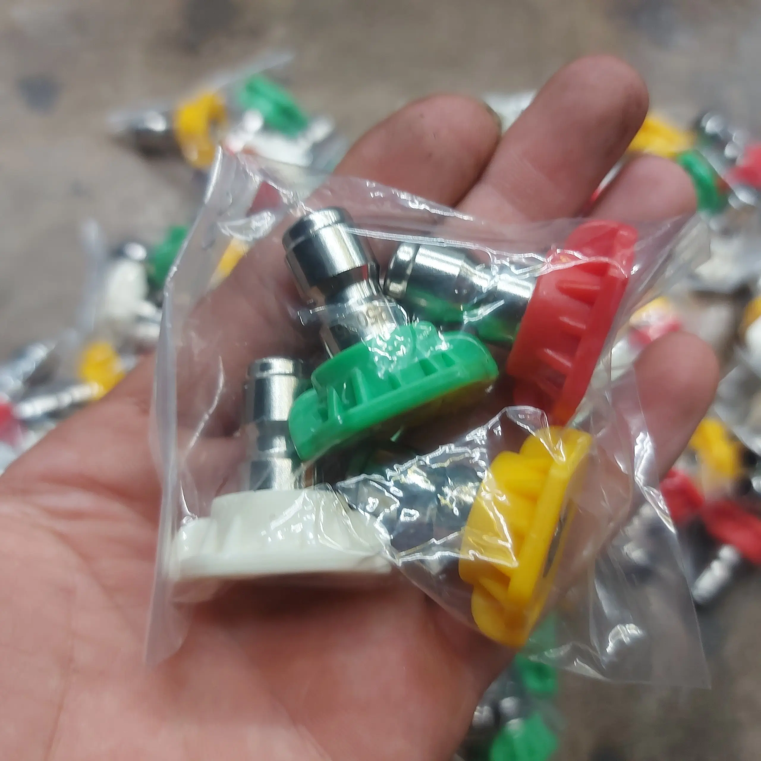 BỘ 4 BÉC RỬA XE TỪ 0 ĐẾN 45 ĐỘ KHỚP 1/4