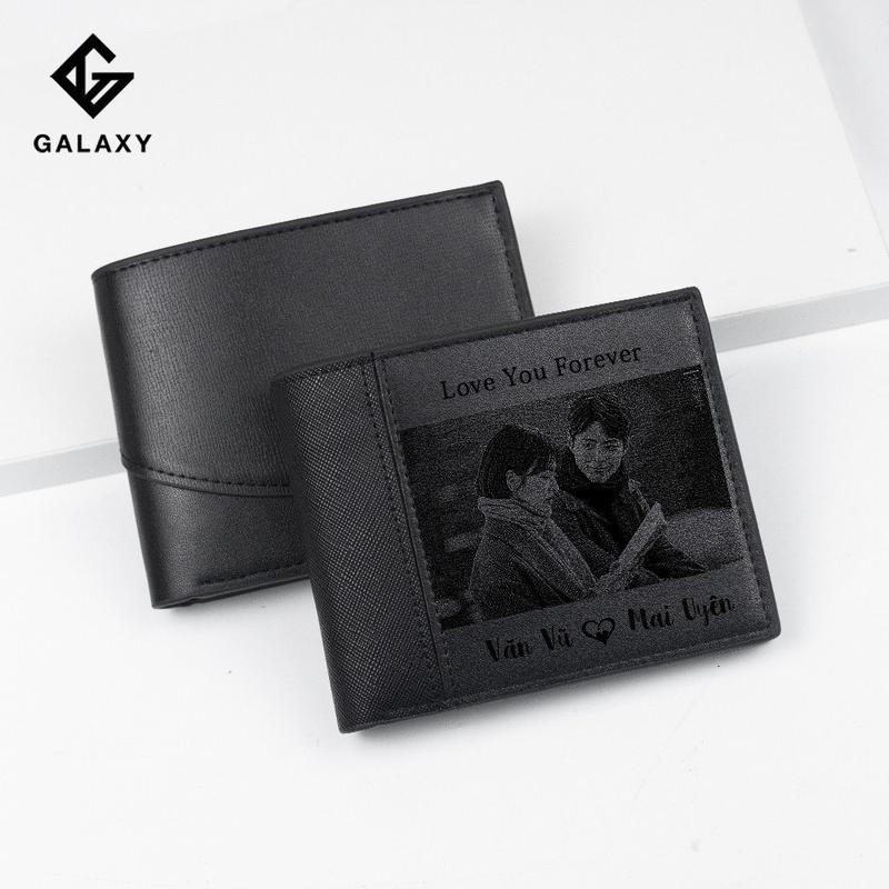 Ví Da Nam Bóp Nam Fullbox Túi Xách GalaXy Khắc Tên Theo Yêu Cầu Ví Làm Quà Tặng Độc Đáo Và Y Nghĩa Wallet