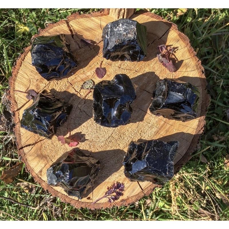 500 g Genuine Black Obsidian Stone Rough Stone / Top High Quality Rough Stone / Raw Stone For Healing Chakra 8