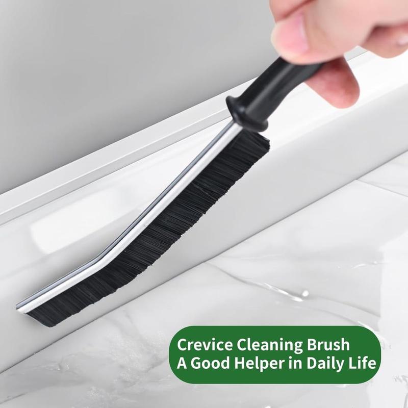 Product Introduction of Crevice Cleaning Brush, 5 Counts Multifunctional Hard Bristle Gap Brush, Household Kitchen Tiles Window Crevice Cleaning Tool 3