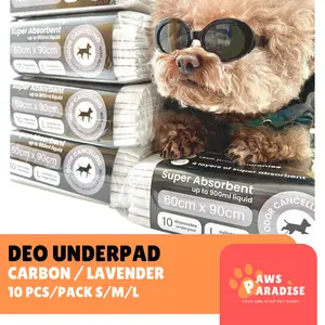 DEO Underpad Anti Bau Dog Training Pee Pad 10Pcs