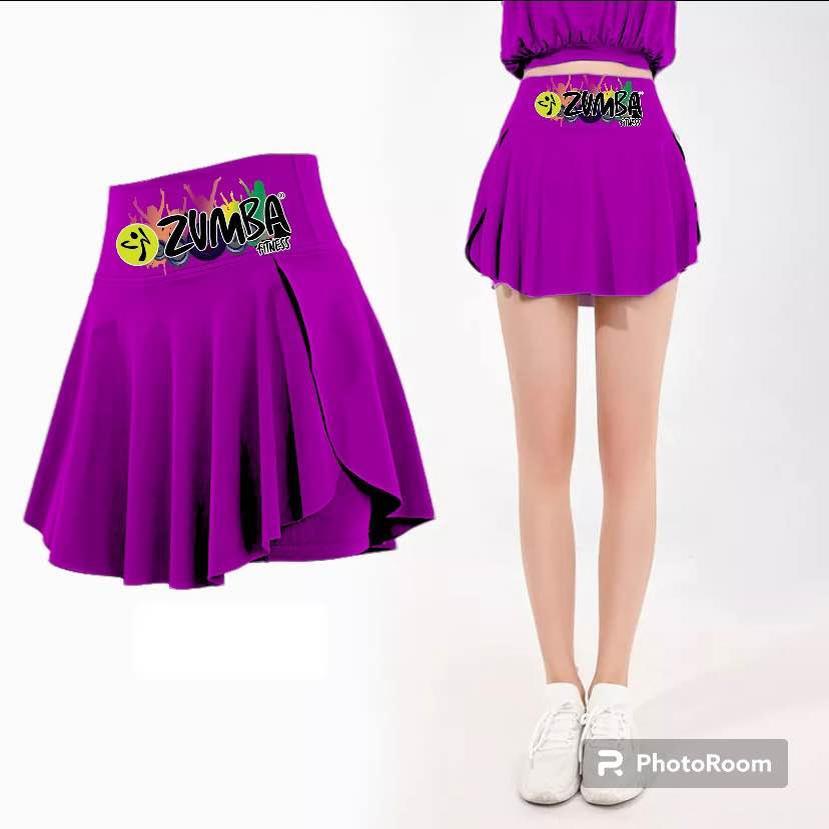 Zumba skort-skirt with short uniform or Terno_voghion.com