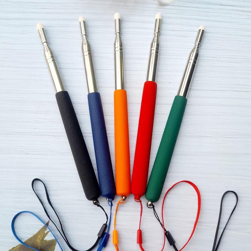 Que Chỉ Bảng Inox 1m Đầu Bọc Cao Su Dụng Cụ Dạy Học - VPP Làn Gió Mới - Thước chỉ bài gậy chỉ bảng
