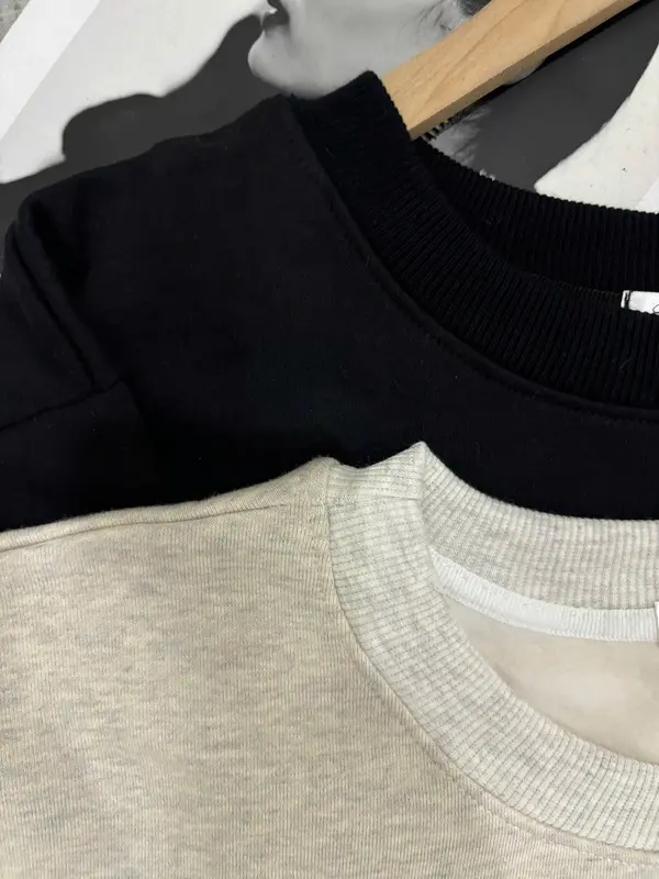 Áo nỉ Sweater, Họa tiết thêu hình ngựa, Chất vải nỉ lót lông dày dặn không xù lông, Form rộng, Thời Trang Nam Nữ 7