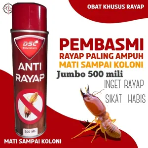 Obat Anti Rayap Semprot Spray 500ml Pembasmi Rayap Ampuh , Racun Anti Rayap , Obat Pengendali Rayap - DSC Anti Rayap 500ml