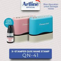 Gambar ARTLINE XSTAMPER QUIX Stempel Berbagai Media QPTM-Q946R2/ QN41 - PINK dari Artline Indonesia Kota Surabaya 1 Tokopedia