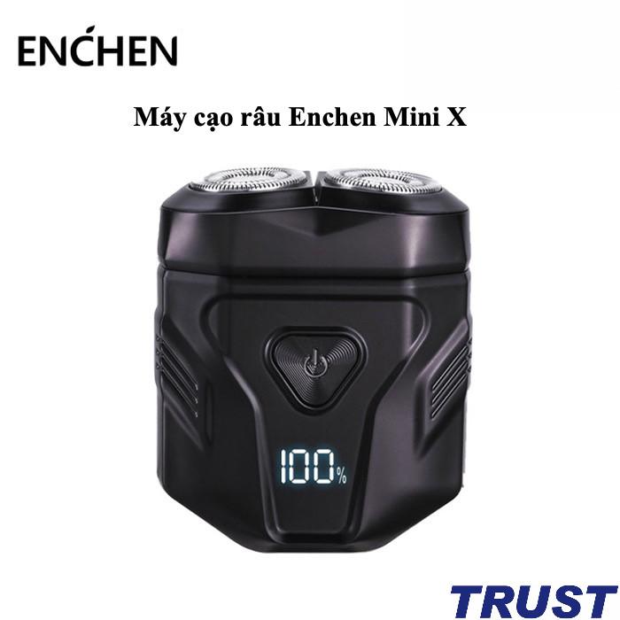 Máy cạo râu Enchen Mini X, 15 lưỡi dao tự mài, đầu cạo 3D chống nước toàn thân