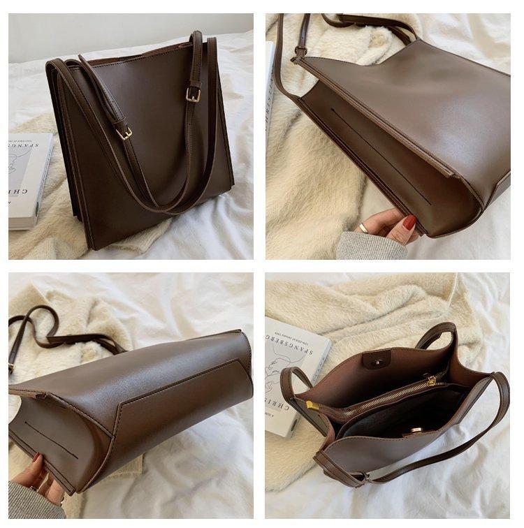 Product Introduction of One bag on the shoulder, retro-large tote bag of women, fashionable bag 9
