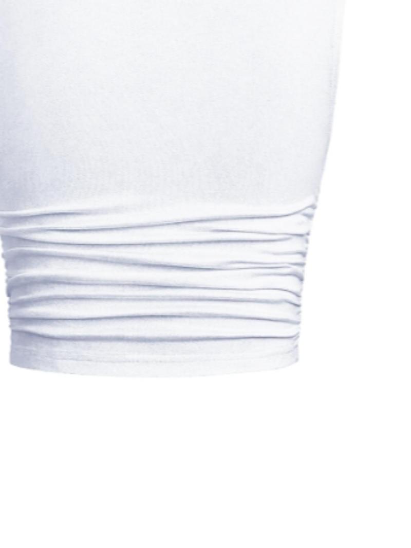Product Introduction of Women's Solid Round Neck Crop Tank Top, Casual Sleeveless Top for Daily Wear, Ladies Clothes for All Seasons 6