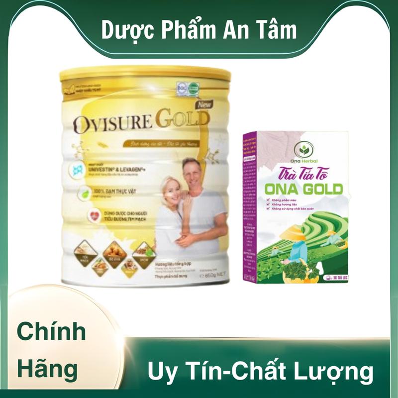 Sữa Hạt Xương Khớp Ovisure Gold hộp 650g ensure  lúa mạch