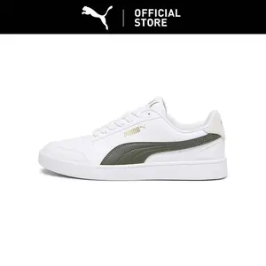 [HOT PRODUCT] PUMA PUMA Shuffle Sneakers White-Myrtle-Vapor Gray-Gold
