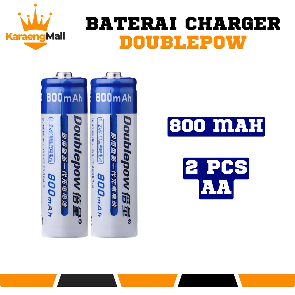 2 Pcs AA 800mAh