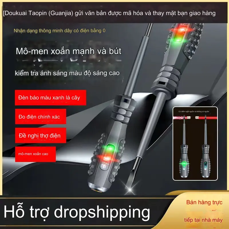 Bút cảm ứng thợ điện thông minh, bút kiểm tra cảm ứng đặc biệt, để phát hiện vít đôi bật và tắt Mạch bút dao lụa điện gia dụng 1