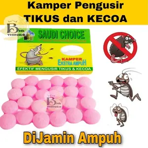 KAMPER PENGUSIR TIKUS ISI 24 PCS OBAT PENGUSIR TIKUS & KECOA NAPTHALENE BALL MURAH ORIGINAL