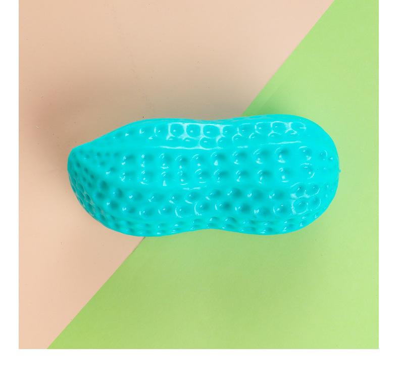 Product Introduction of Pets use soft peanut toys to clean teeth, chew smells, squeak dogs squeak toys 6