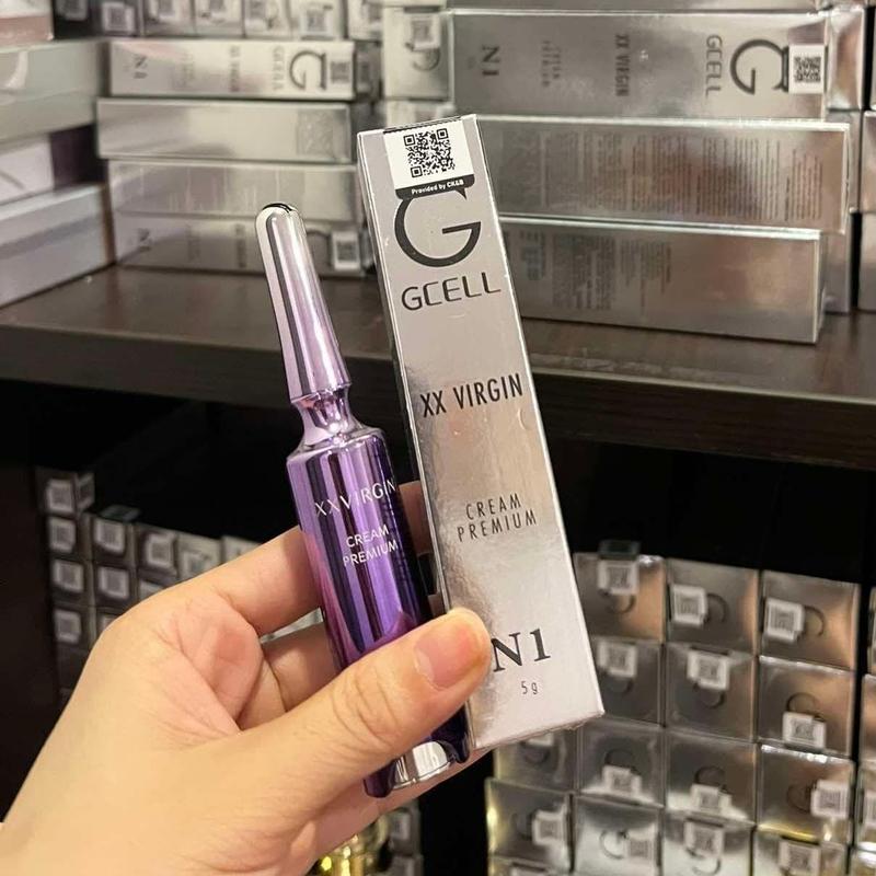 Kem Dưỡng Hồng Nhũ Hoa GCELL XXVIRGIN N1 mẫu mới 5G-10G-30G cho Nữ - Women ( có che tên )