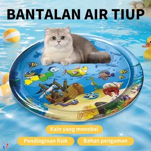 Alas Pendingin Hewan Peliharaan Tahan Air & Bernapas, Dapat Dicuci - Ideal untuk Kucing & Anjing, Menjaga Kesejukan di Musim Panas, Nyaman & Praktis untuk Cuaca Panas
