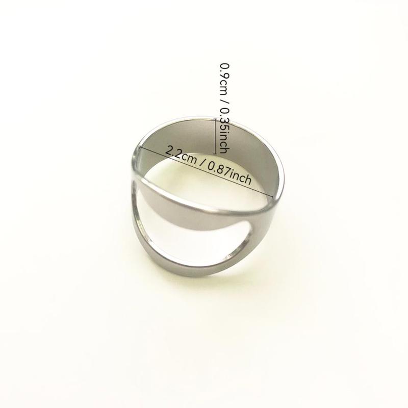 Stainless Steel Finger Ring Beer Opener, 1 Count/4 Counts Creative Beer Bottle Opener, Portable Bottle Opener for Home Kitchen 1