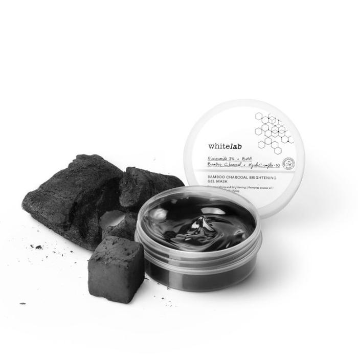 Gambar WHITELAB Bamboo Charcoal Brightening Gel Mask - Masker Wajah WHITELAB dari GLAM MARKET Kota Medan Tokopedia