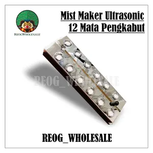 Mist Maker Ultrasonic 12 mata Pengkabut/Pengembun Humifider Terbaru