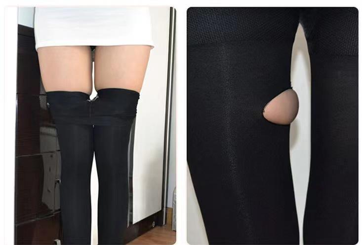 Product Introduction of Foreign Trade 680d Socks Spring and Autumn Stockings-Shaped Pantyhose Pants Compression Pants Stockings Children 2