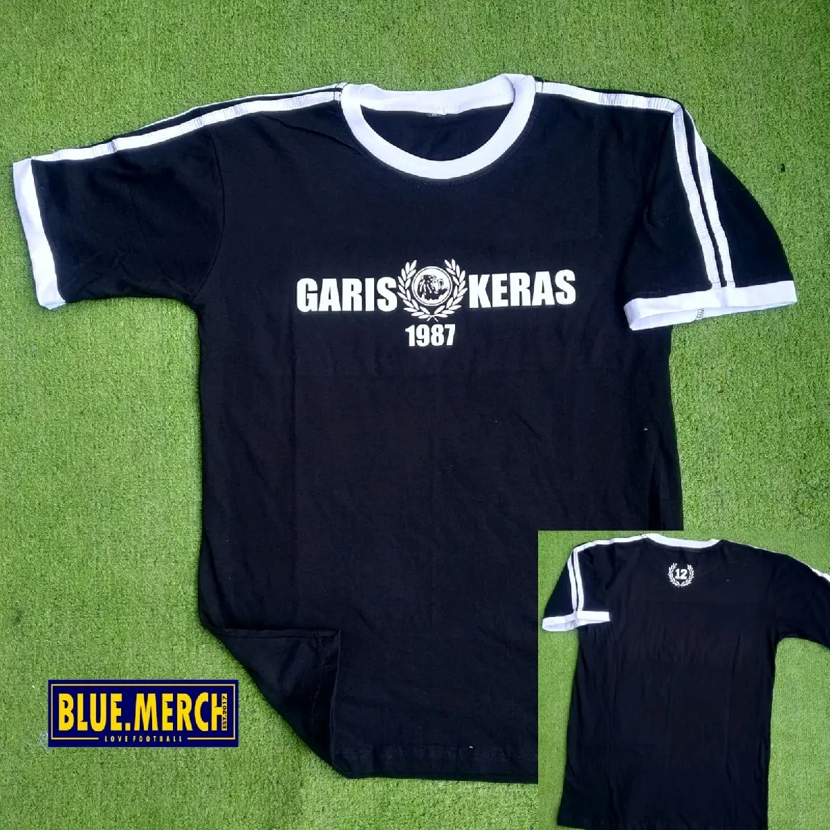 KAOS CASUAL AREMA GARIS KERAS