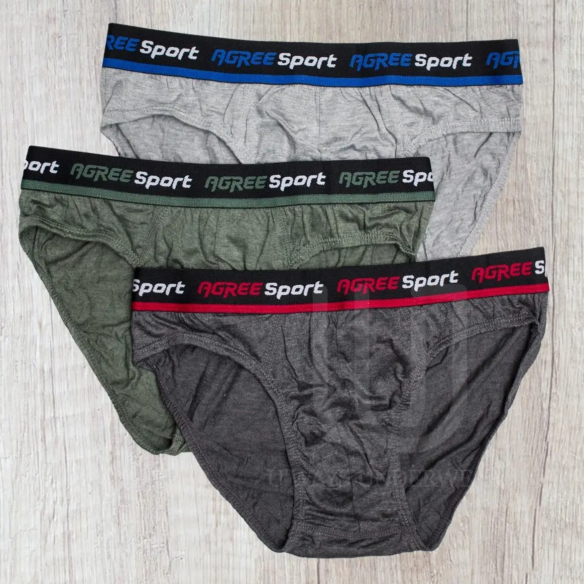 1 Box ( 3pcs ) Celana Dalam Pria Segitiga Premium AGREE SPORT BIG SIZE