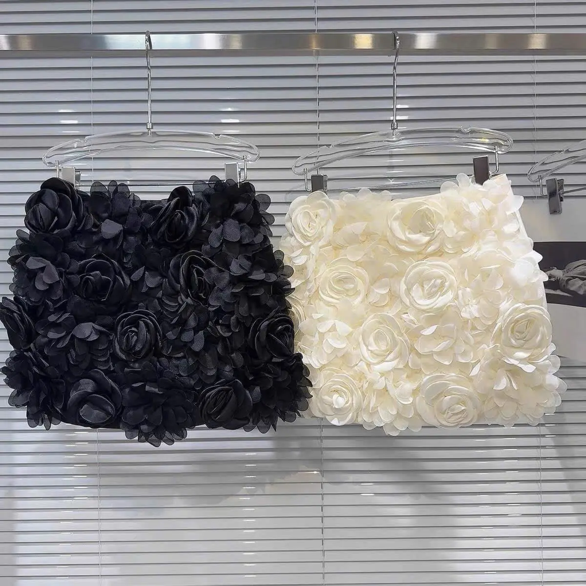 Chân váy hoa nổi hàng siêu cấp QC