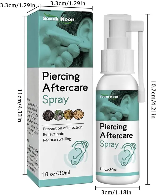 Piercing Aftercare Spray - Dung dịch vệ sinh lỗ xỏ khuyên tai - New/Mới 3