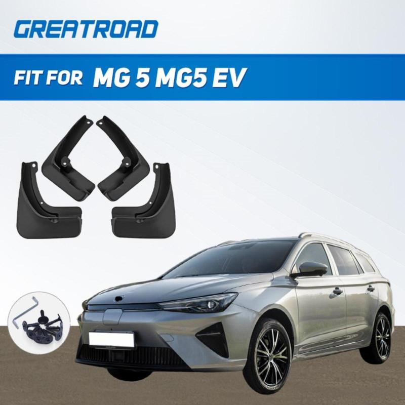 Fender Mudflaps, Bảo Vệ Chống Bắn Nước, Bảo Vệ Bùn, Bảo Vệ Bùn, Nắp Chắn Bùn, Phụ Kiện Xe Hơi, Cho MG 5 MG5 EV, 2020-2024 0