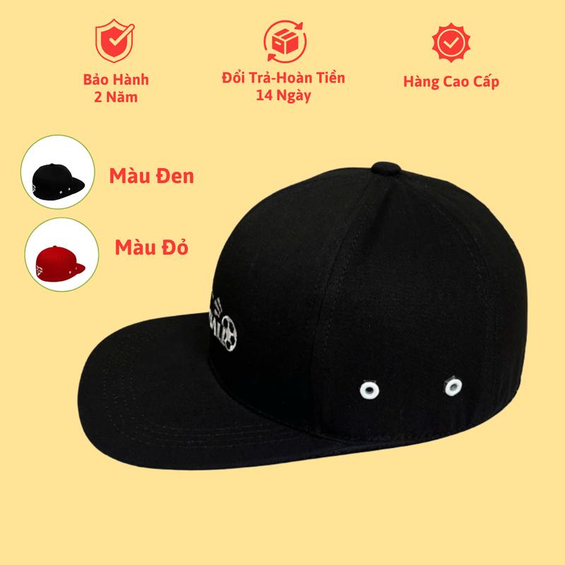 Mũ snapback đội ngược DOWRY đai thun co giãn D36 - Nón lưỡi trai snapback nam nữ bít đuôi chất liệu kaki Hàn Quốc