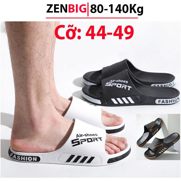 Dép Big Size Nam Sport Dép Chống Thấm Nước Thoáng Khí-Dép Lê Size Lớn Ngoại Cỡ 44 45 46 47 48 49 50 Đế Bằng Sandal