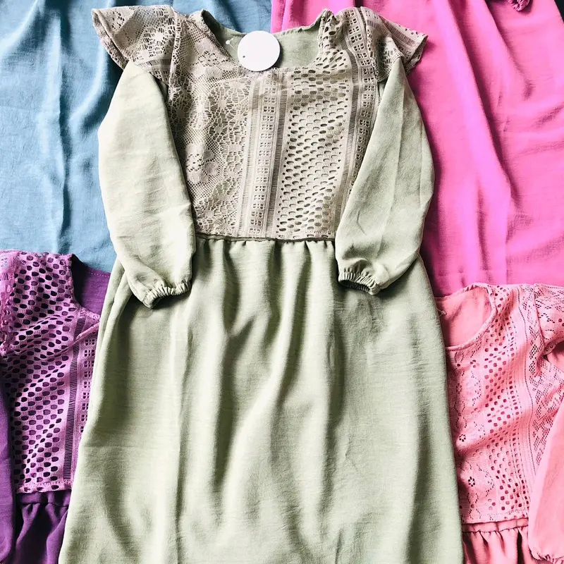 GAMIS MALIKA CRINKLE 2 - 7 tahun 8