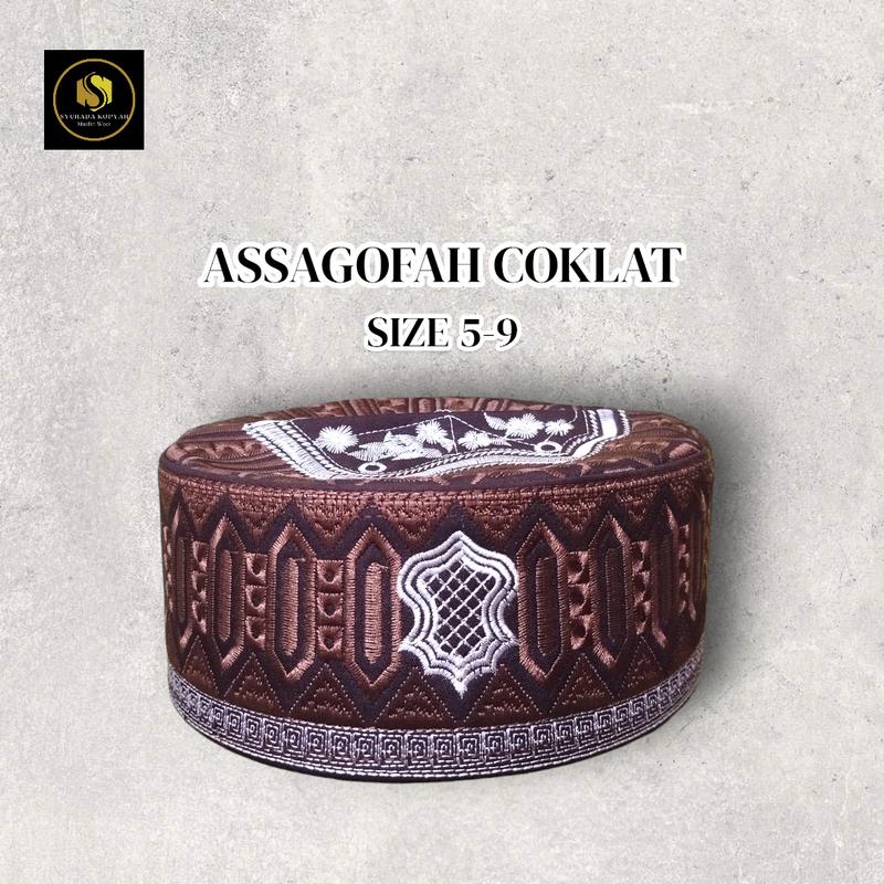 Kopyah Kopiah Peci Songkok Assagofah UAH Muslim Nyaman 2