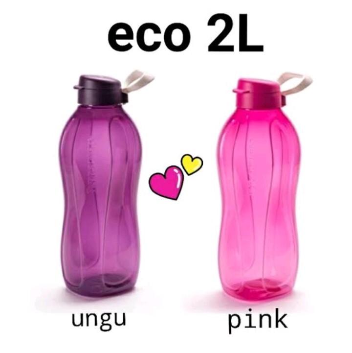 eco bottle 2 L tupperware ecer 1 pcs 0