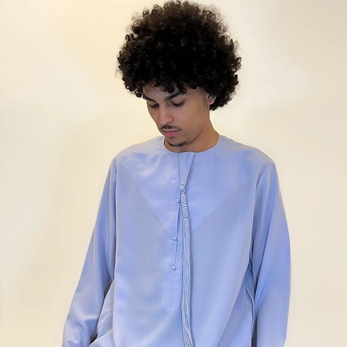 Soft Lilac Emirati Thobe